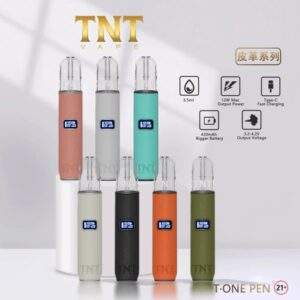 TNT主機｜皮革機身 · 三檔調節 · 一代通用電子煙主機 · 6色可選 · 台灣現貨